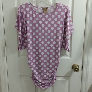 Peck n Peck polka dot top sz S